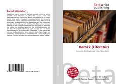 Portada del libro de Barock (Literatur)