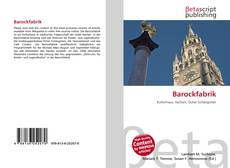 Capa do livro de Barockfabrik 
