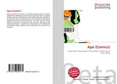 Capa do livro de Ape (Comics) 