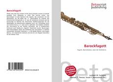Capa do livro de Barockfagott 