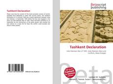 Capa do livro de Tashkent Declaration 