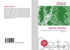 Buchcover von Answer (Comics)