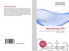 Capa do livro de Rock Springs Park 