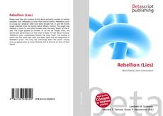 Capa do livro de Rebellion (Lies) 