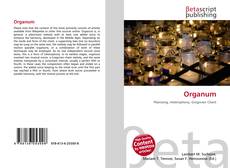 Buchcover von Organum