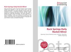 Capa do livro de Rock Springs Daily Rocket-Miner 