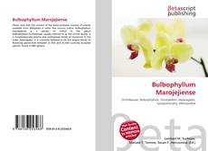 Copertina di Bulbophyllum Marojejiense