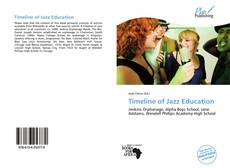 Bookcover of Timeline of Jazz Education