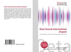 Portada del libro de Rock Sound International Airport