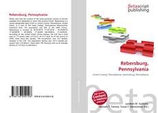 Portada del libro de Rebersburg, Pennsylvania