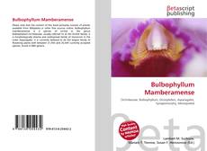 Capa do livro de Bulbophyllum Mamberamense 