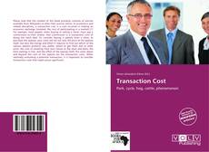 Capa do livro de Transaction Cost 