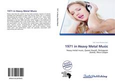 1971 in Heavy Metal Music kitap kapağı