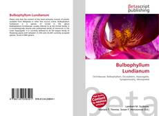 Portada del libro de Bulbophyllum Lundianum