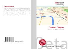 Обложка Carnon Downs
