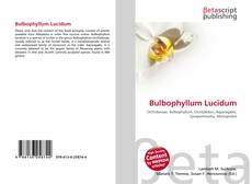 Обложка Bulbophyllum Lucidum