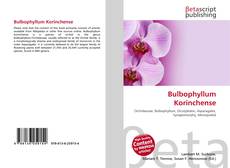 Обложка Bulbophyllum Korinchense