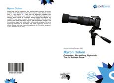 Bookcover of Myron Cohen