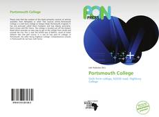 Capa do livro de Portsmouth College 