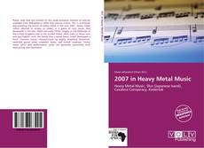 Capa do livro de 2007 in Heavy Metal Music 