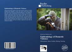 Bookcover of Epidemiology of Domestic Violence