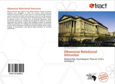 Buchcover von Obsessive Relational Intrusion