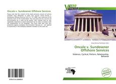 Bookcover of Oncale v. Sundowner Offshore Services