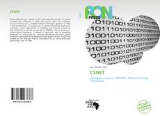 Bookcover of CSNET
