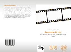 Capa do livro de Fernando Di Leo 