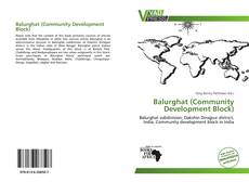 Portada del libro de Balurghat (Community Development Block)