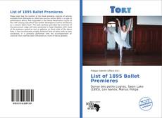 Capa do livro de List of 1895 Ballet Premieres 