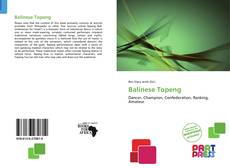 Copertina di Balinese Topeng