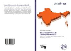 Capa do livro de Basanti (Community Development Block) 