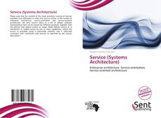 Capa do livro de Service (Systems Architecture) 