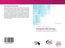 Capa do livro de Computer Arts Society 