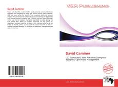 Portada del libro de David Caminer