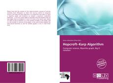 Borítókép a  Hopcroft–Karp Algorithm - hoz