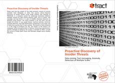 Bookcover of Proactive Discovery of Insider Threats