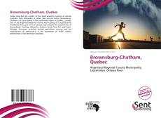 Capa do livro de Brownsburg-Chatham, Quebec 