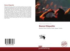 Dance Etiquette kitap kapağı