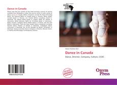 Bookcover of Dance in Canada