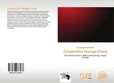 Capa do livro de Cooperative Storage Cloud 