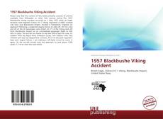 Portada del libro de 1957 Blackbushe Viking Accident