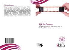 Portada del libro de Rijk de Gooyer