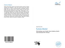 Bookcover of Fulvio Wetzl