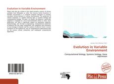 Couverture de Evolution in Variable Environment