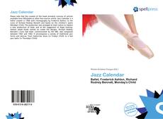 Bookcover of Jazz Calendar