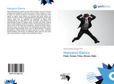 Buchcover von Haryanvi Dance