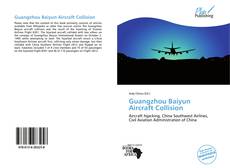 Bookcover of Guangzhou Baiyun Aircraft Collision