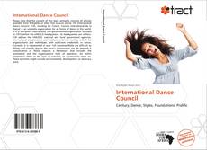Capa do livro de International Dance Council 